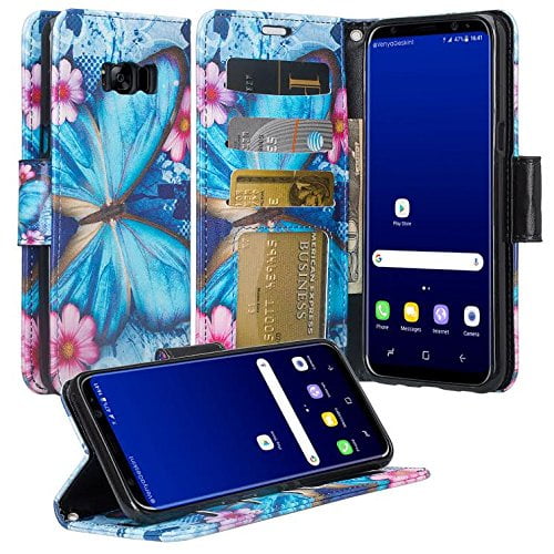 Simple-Style Leather Case for Samsung Galaxy S8 Flip Cover fit for Samsung Galaxy S8 Business Gifts 